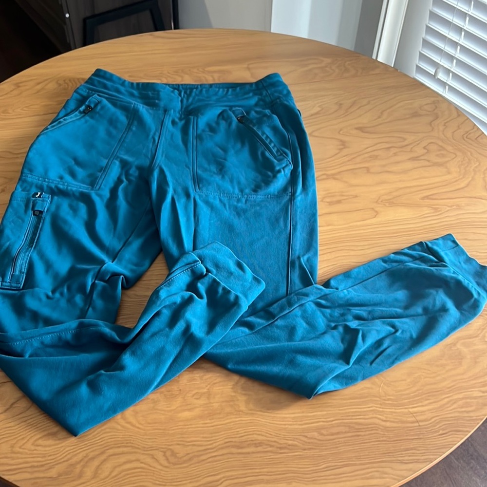 Jaanuu Scrub bottom Caribbean blue